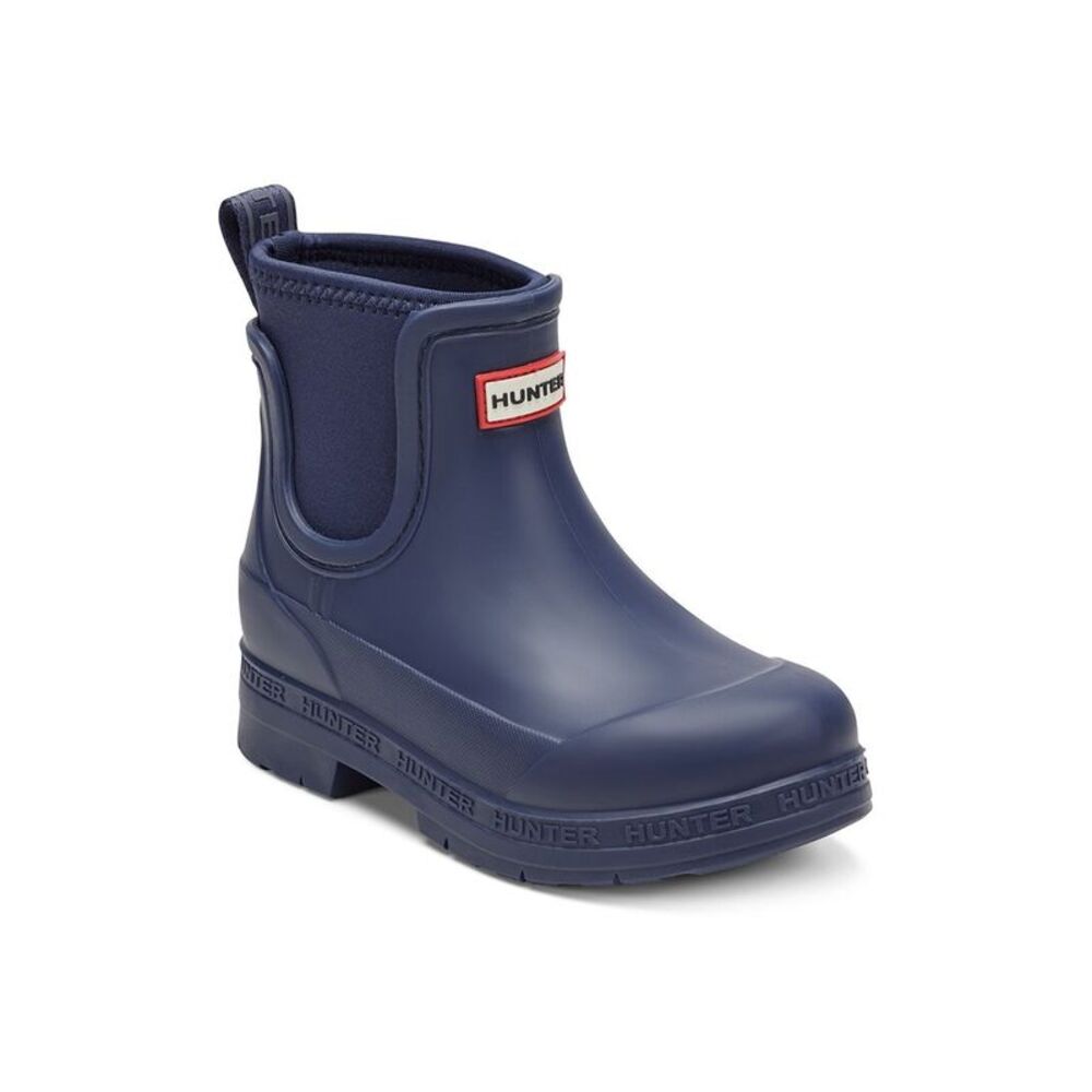 Hunter Lass Rubber Rain Boot, Navy